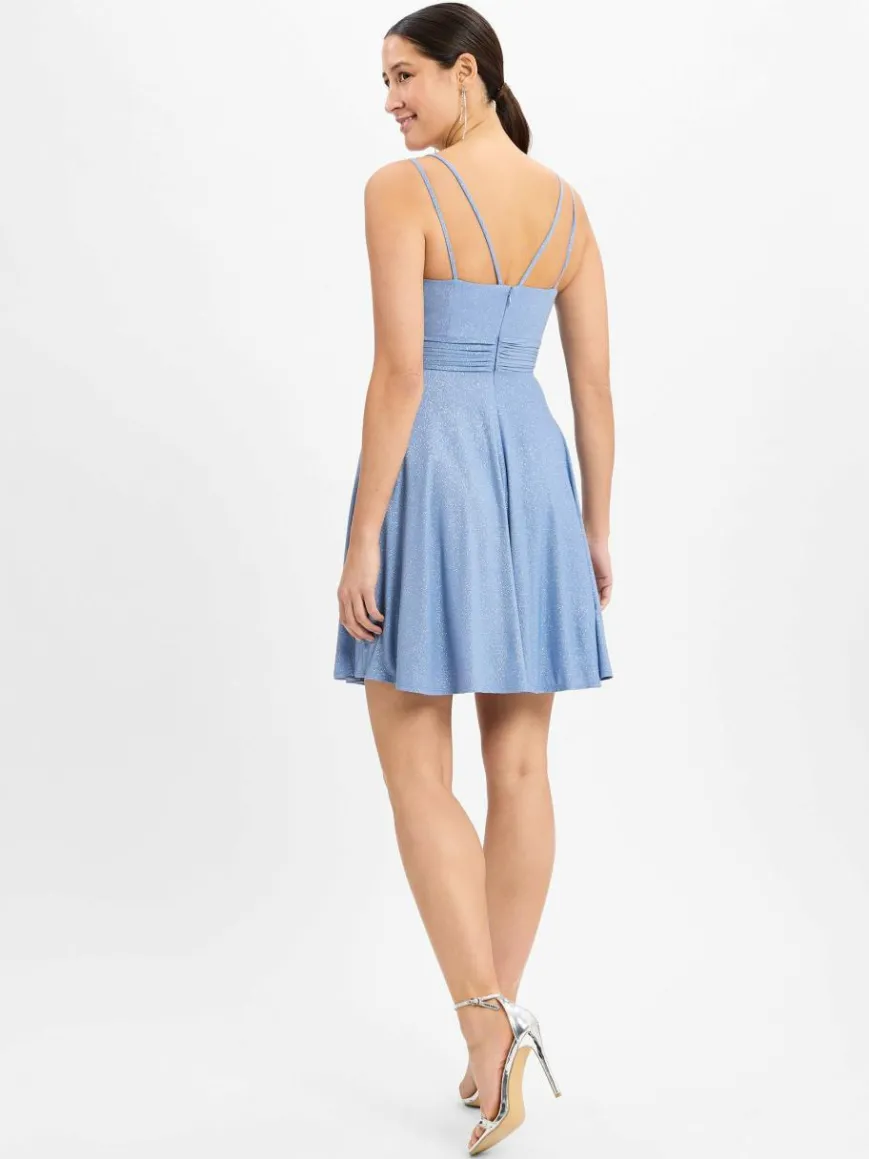 Marie Lund Kleider*Cocktailkleid hellblau uni
