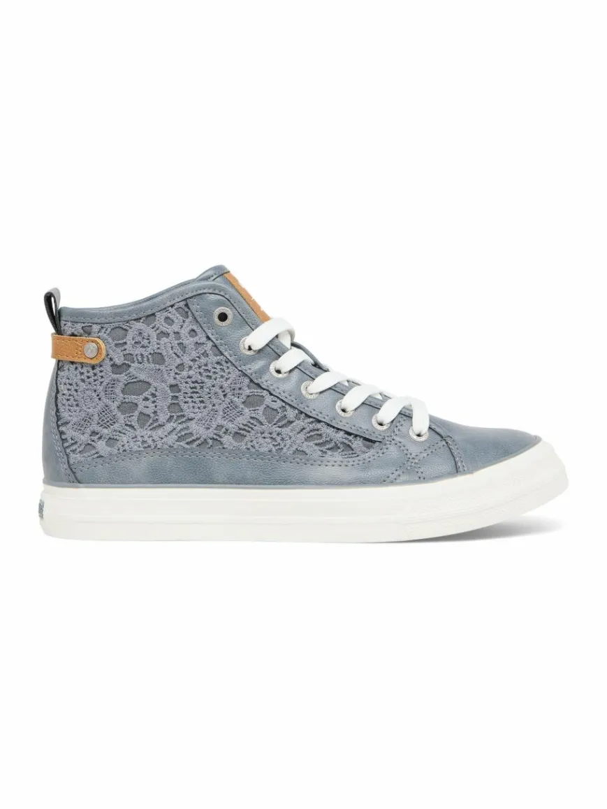 Mustang Sneaker*Damen grau uni