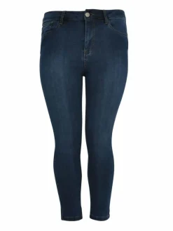 YOEK Jeans*Damen 7/8 Jeans denim uni