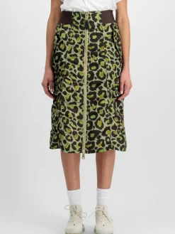 Alpha Industries Röcke*Damen - Rock oliv gemustert