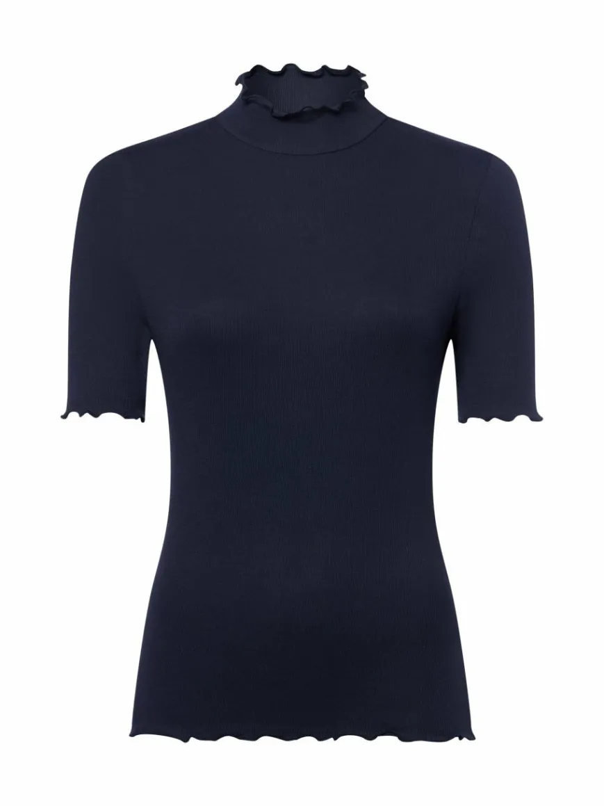 Rich & Royal Shirts & Tops*Damen - T-Shirt marine uni