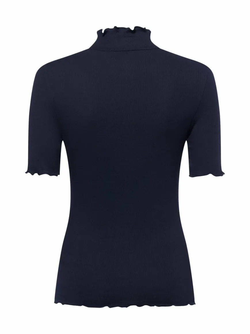 Rich & Royal Shirts & Tops*Damen - T-Shirt marine uni