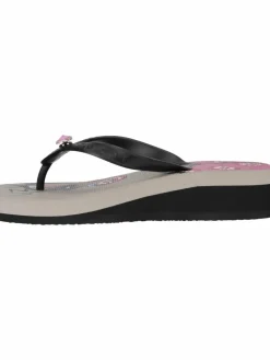 Uzurii Zehentrenner*Damen Zehentrenner schwarz uni