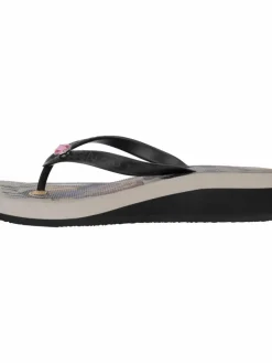 Uzurii Zehentrenner*Damen Zehentrenner schwarz uni