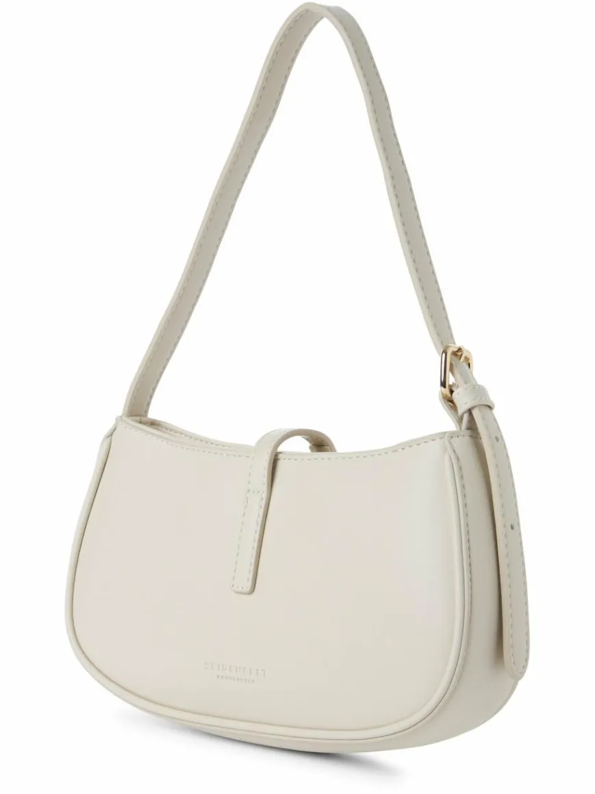 Seidenfelt Taschen & Rucksäcke*Damen Abendhandtasche ecru uni