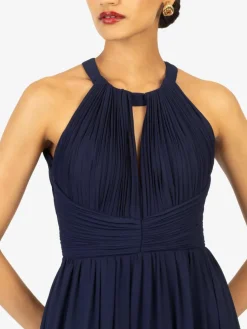 Kraimod Kleider*Damen Abendkleid marine uni