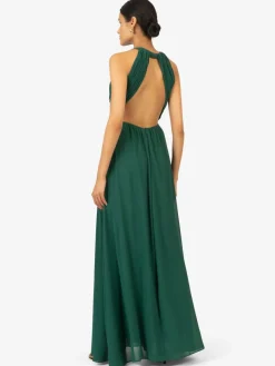 Kraimod Kleider*Damen Abendkleid grün uni