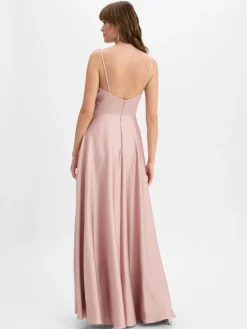 Laona Kleider*Damen Abendkleid altrosa uni