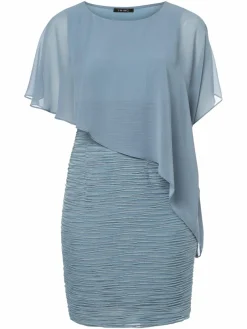 Swing Kleider*Damen Abendkleid hellblau uni