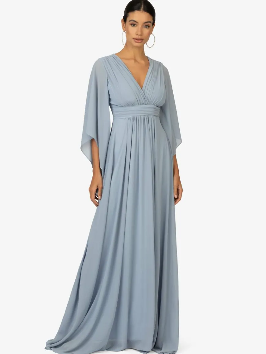 Kraimod Kleider*Damen Abendkleid hellblau uni