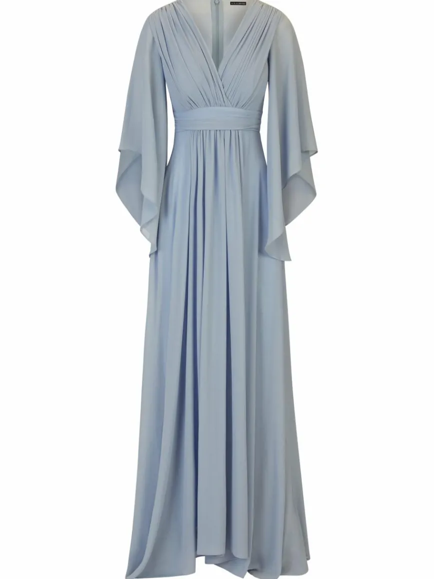 Kraimod Kleider*Damen Abendkleid hellblau uni