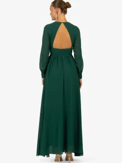Kraimod Kleider*Damen Abendkleid grün uni