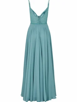 Hey Kyla Kleider*Damen Abendkleid aqua uni