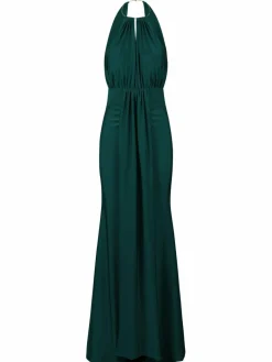 Kraimod Kleider*Damen Abendkleid grün uni