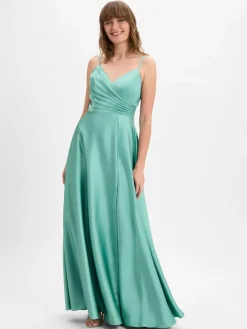 Laona Kleider*Damen Abendkleid smaragd uni