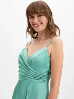 Laona Kleider*Damen Abendkleid smaragd uni