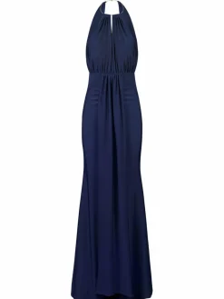 Kraimod Kleider*Damen Abendkleid marine uni