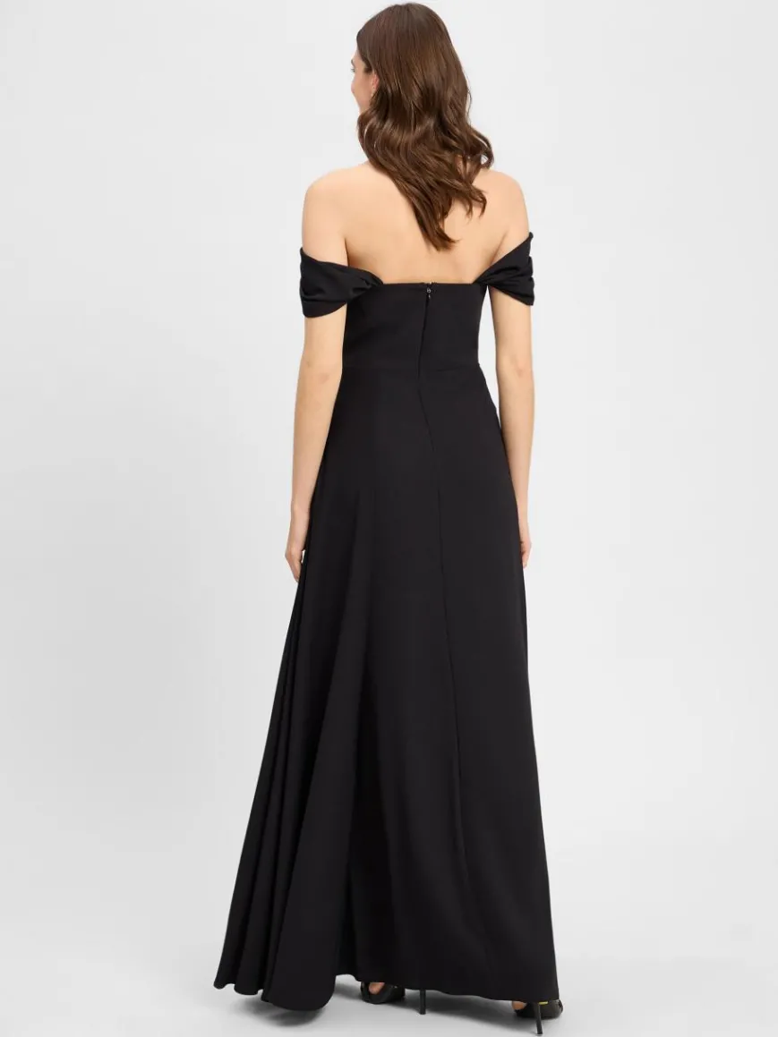 Marie Lund Kleider*Damen Abendkleid schwarz uni