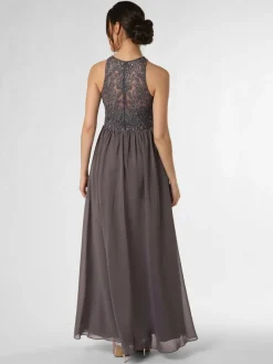 Laona Kleider*Damen Abendkleid grau uni