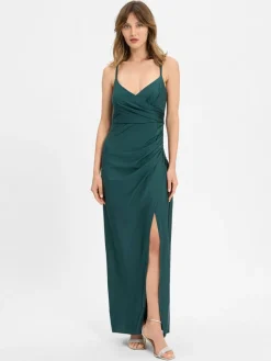 Suddenly Princess Kleider*Damen Abendkleid tanne uni