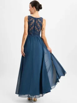 Laona Kleider*Damen Abendkleid indigo uni