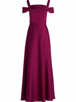 Vera Mont Kleider*Damen Abendkleid rot uni