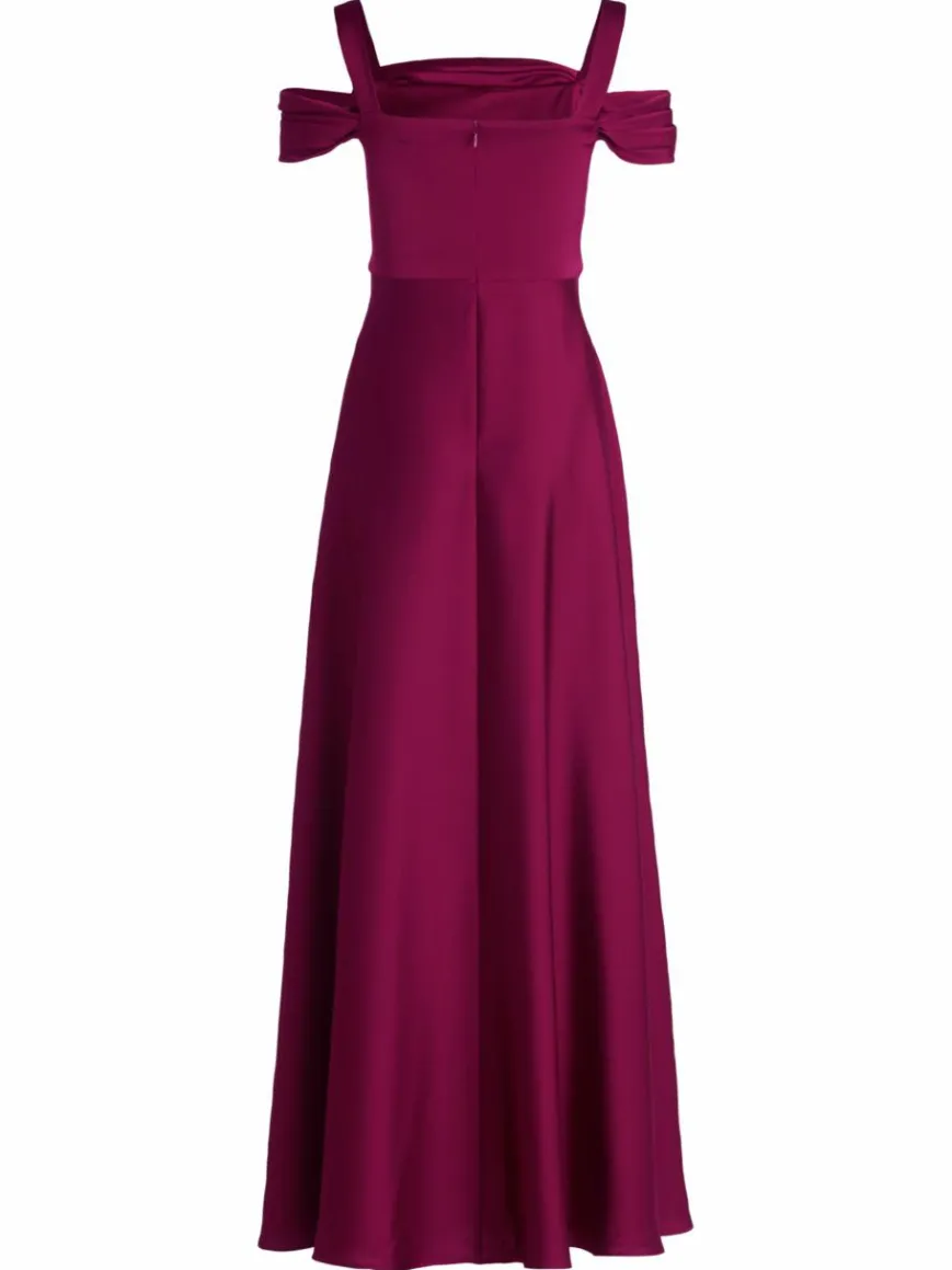 Vera Mont Kleider*Damen Abendkleid rot uni