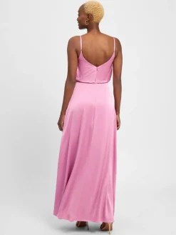 Hey Kyla Kleider*Damen Abendkleid altrosa uni