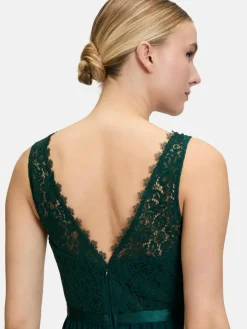 Vera Mont Kleider*Damen Abendkleid petrol smaragd uni