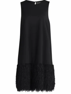 Vera Mont Kleider*Damen Abendkleid schwarz uni