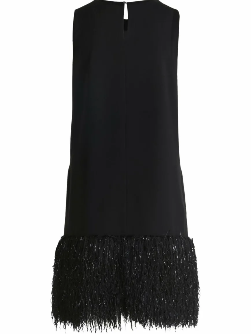 Vera Mont Kleider*Damen Abendkleid schwarz uni