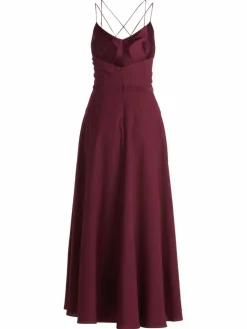 Vera Mont Kleider*Damen Abendkleid bordeaux uni