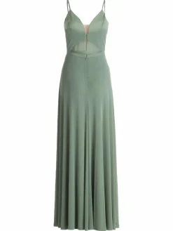 Vera Mont Kleider*Damen Abendkleid grün mint uni