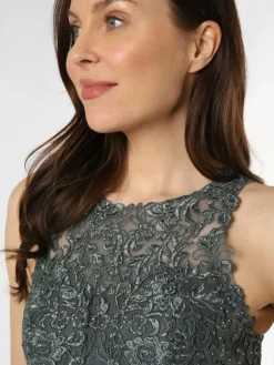 Hey Kyla Kleider*Damen Abendkleid schilf uni