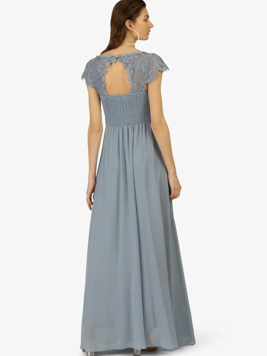 Kraimod Kleider*Damen Abendkleid hellblau uni