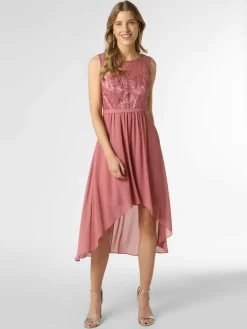 Marie Lund Kleider*Damen Abendkleid rosenholz uni