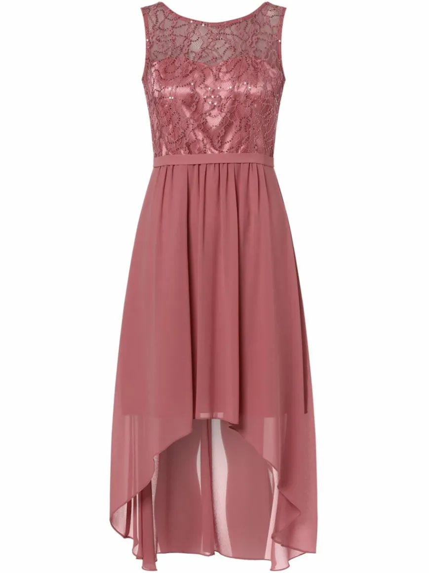 Marie Lund Kleider*Damen Abendkleid rosenholz uni