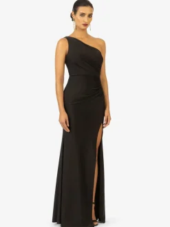 Kraimod Kleider*Damen Abendkleid schwarz uni