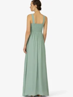 Kraimod Kleider*Damen Abendkleid grün uni