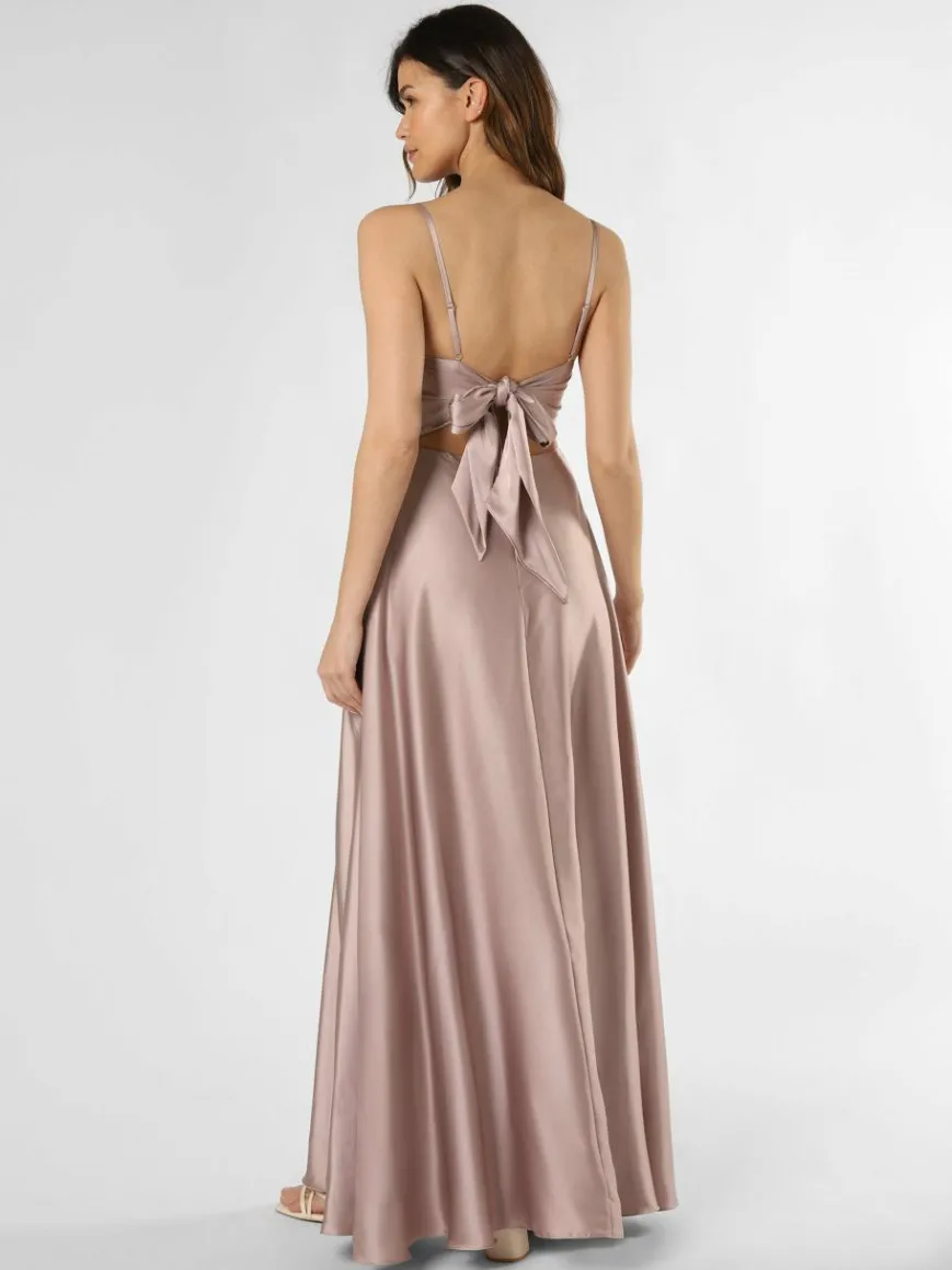 Laona Kleider*Damen Abendkleid taupe uni