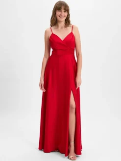 Laona Kleider*Damen Abendkleid rot uni