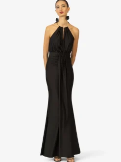 Kraimod Kleider*Damen Abendkleid schwarz uni