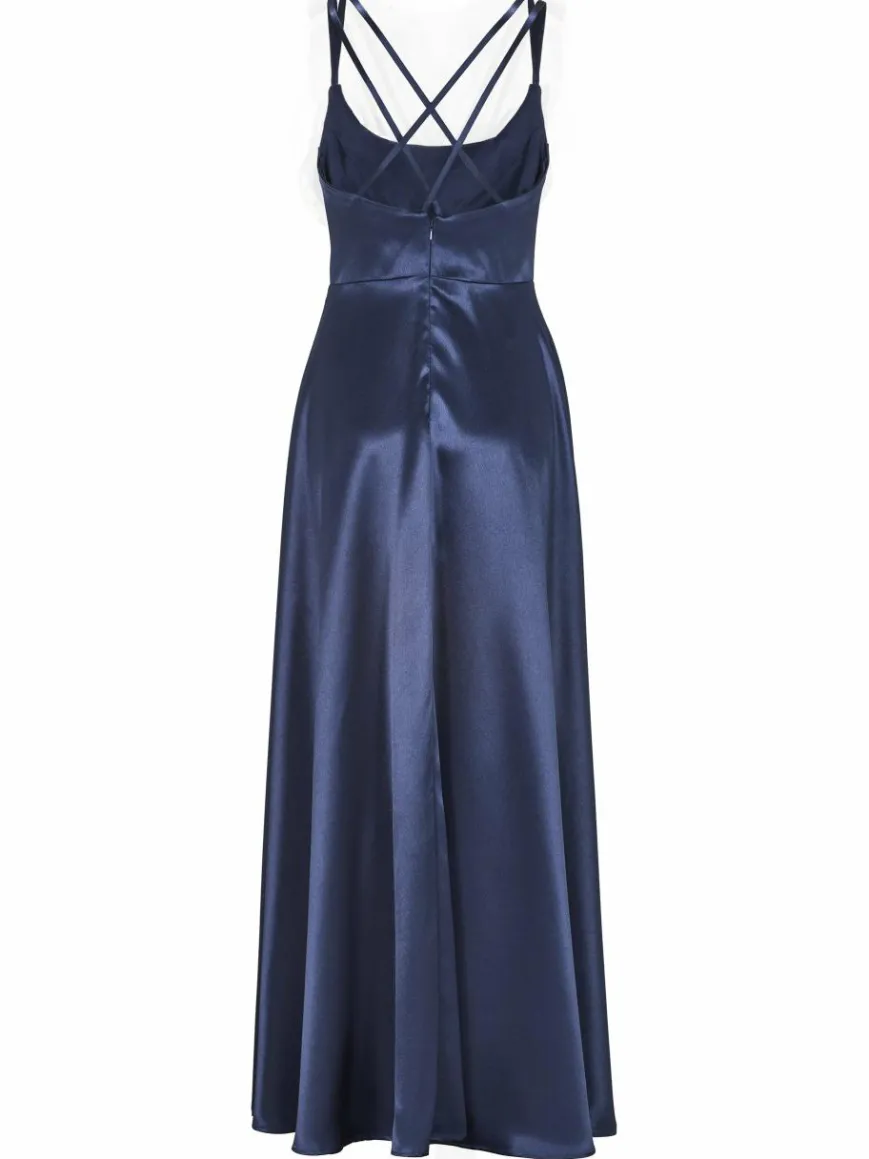 Hey Kyla Kleider*Damen Abendkleid marine uni