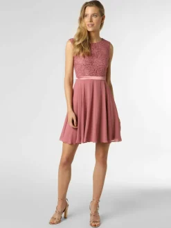 Marie Lund Kleider*Damen Abendkleid rosenholz uni