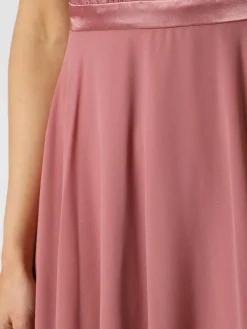 Marie Lund Kleider*Damen Abendkleid rosenholz uni