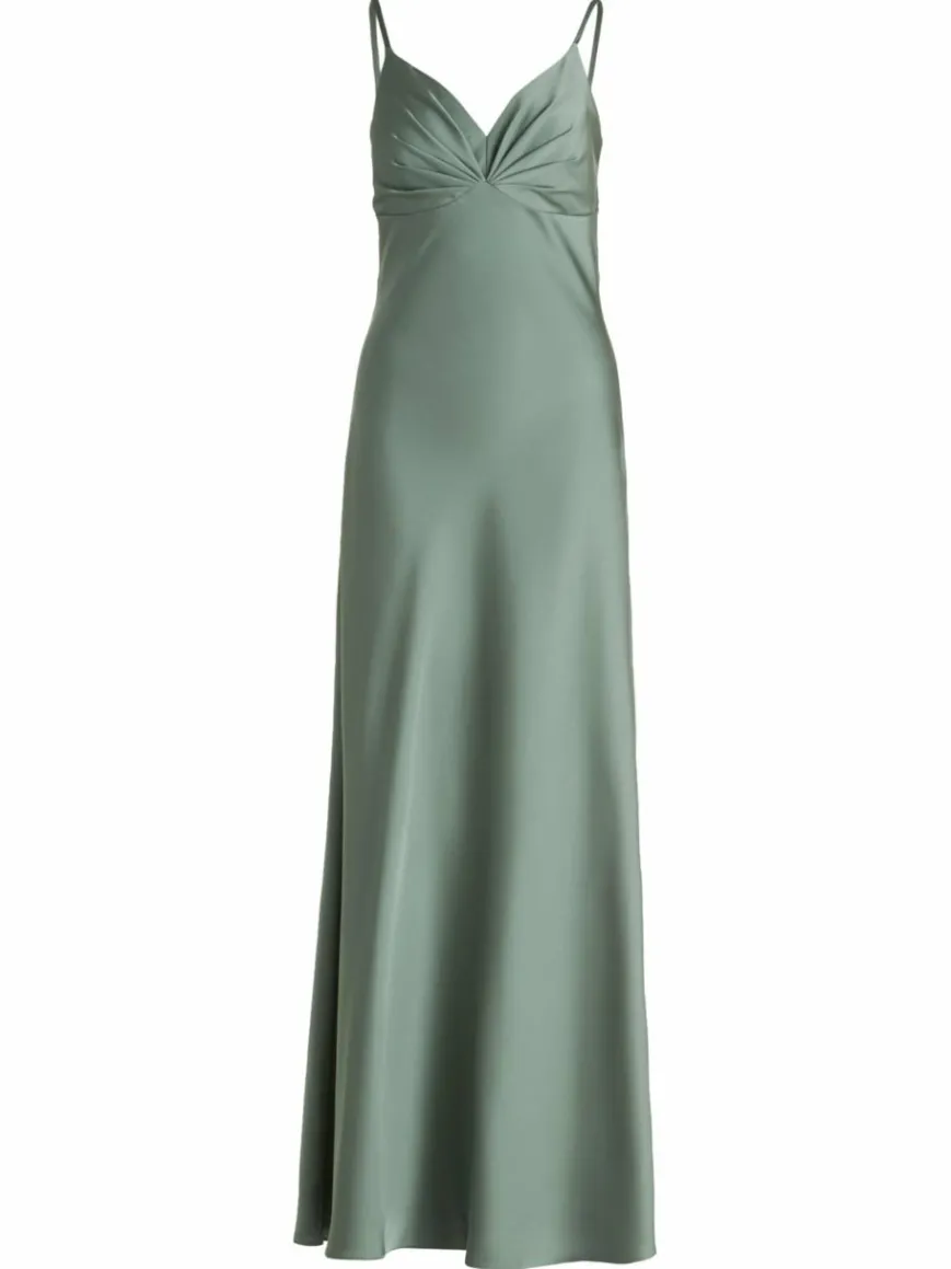 Vera Mont Kleider*Damen Abendkleid grün uni