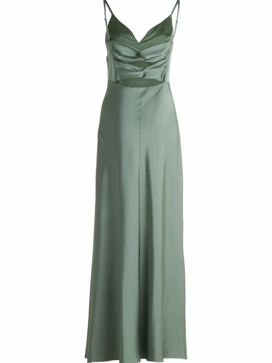 Vera Mont Kleider*Damen Abendkleid grün uni