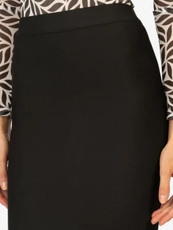 Kraimod Röcke*Damen Abendrock schwarz uni