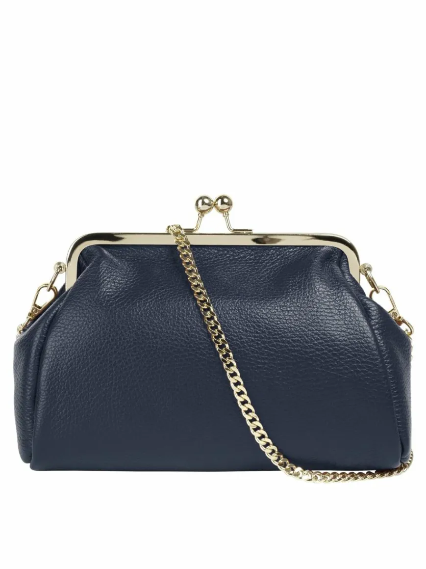 Cluty Taschen & Rucksäcke*Damen Abendtasche blau uni