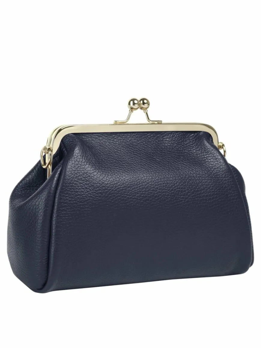 Cluty Taschen & Rucksäcke*Damen Abendtasche blau uni